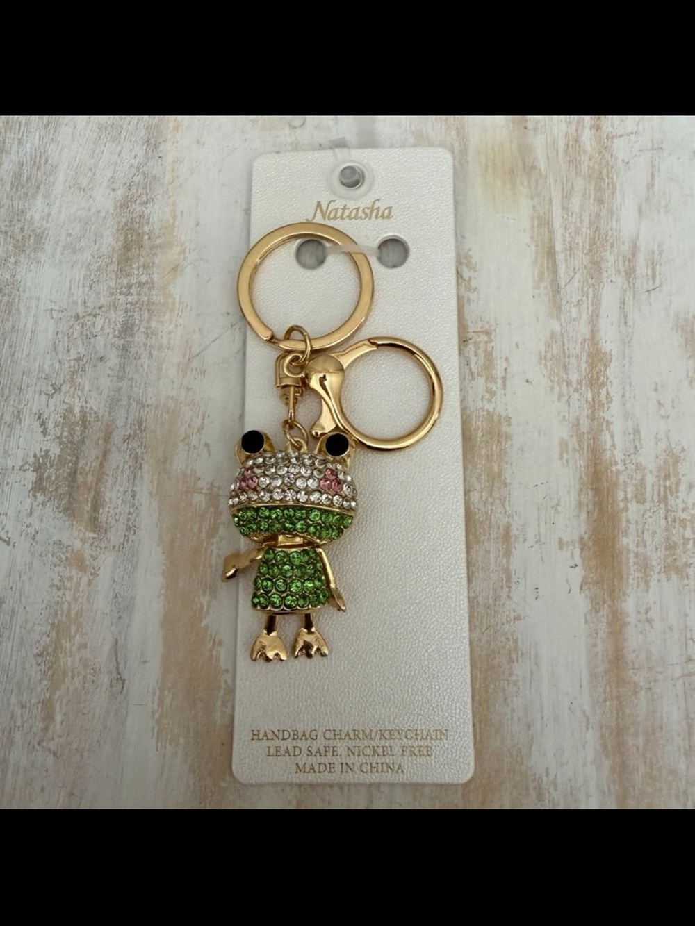 ⚡️⭐️Natasha Frog Handbag Charm/Key Chain